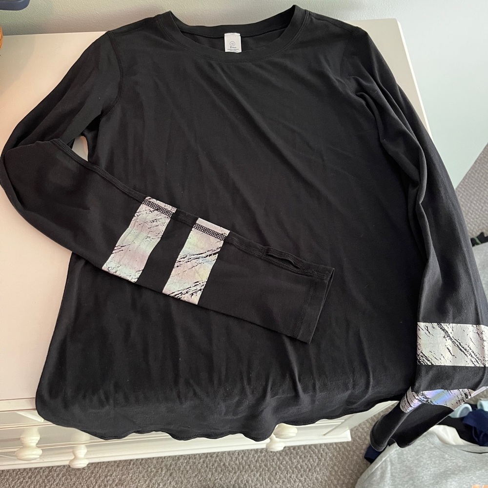 Black Lululemon Long Sleeve Top